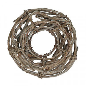 « Très belle couronne en branchages, 30 cm »