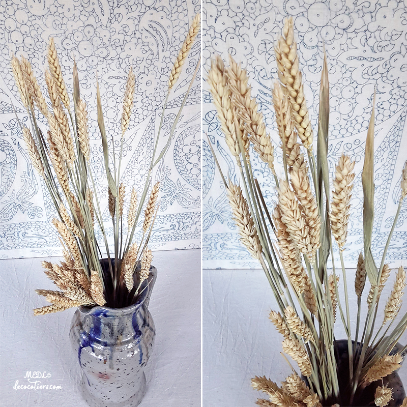 « Bouquet de blé secs »