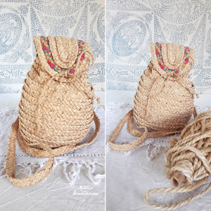 « Petit panier,sac à dos de voyage »