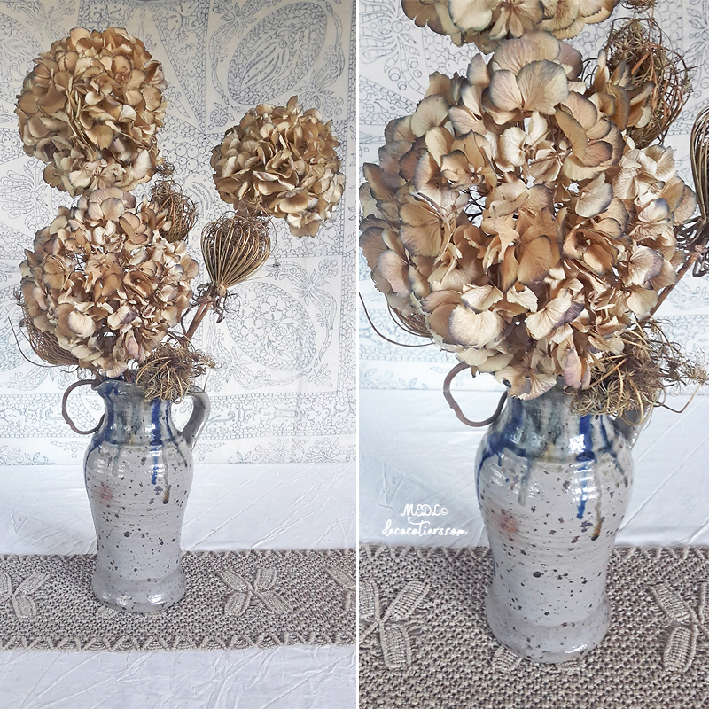 «&nbsp;Sublime pichet avec ses coulures d'émail indigo&nbsp;»